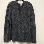 Faded Glory  women’s plus size 18W/20W V-neck hooded vintage sweater Photo 0