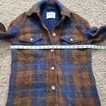 Wilfred  Free Women’s Ganna Utility Plaid Wool Shirt Jacket Size XS Photo 9