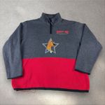 Cartoon Network Vtg Y2K  Scooby Doo Embroidered 1/4 Zip Fleece Sweatshirt 22/24 Photo 0