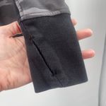 Athleta Triumph Hoodie Size Small Camo Full Zip Black Grey Fleece Lined Casual Photo 11