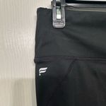 Fabletics Black Bike Shorts Lightweight Stretchy Mid-Thigh Size M Photo 2