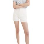 Madewell High-Rise Denim Shorts – White Photo 0