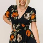 Baltic Born NWT Birdie Midnight Navy Floral Maxi Dress 3X Photo 3