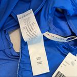 Trina Turk Bikini TOP ONLY Getaway Solids Swim Knit in Blue Sz 6 NWT Ruffled Photo 12