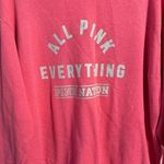 PINK - Victoria's Secret Pink Victoria’s Secret, women’s medium pink everything pullover sweatshirt ￼‎ Photo 1