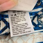 Lascana Women's Blue Bardot Bell Tiered Sleeve Blouse Top size 8 NWT Photo 5