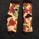 Karma Sugar Skull Socks Pink Photo 1