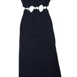 Nasty Gal  Black and White A-line Maxi Dress with Embellishments Photo 1