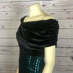 NWT Miss Ord Sleeveless Off Shoulder Mermaid Sexy Evening Dress WY003 size large Green Photo 7