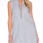 Free People  Navy and White Striped Dress size small Photo 0