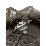 Torrid top black shell with lace bodice sz 5 Photo 3