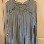 Maurice's Maurice’s long sleeve criss/cross Shirt  Photo 0