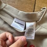 Budweiser  Gray Off-the-Shoulder Sweater Photo 1