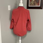 L.L.Bean Women's Pink Salmon Fleece Utility Jacket Lightweight Size Large Photo 4