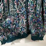 Soft Surroundings Multicolor Shrug Sweater One Size Open Cardigan Green Photo 3