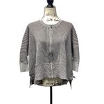CAbi Cupid zip front sweater. Size Small Photo 6