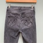 Mother The Stunner Frayed Ankle Friday the 13th Jeans 25 Black Photo 8
