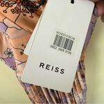 Reiss Corinne Floral Pleated Midi Dress Pink Lavender Size 0 NWT Photo 11
