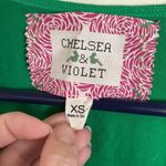 Chelsea and Violet  XS Green Blouse Photo 1