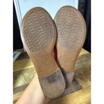 Kate Spade  New York Size 7 M Carol Sandal Red Patent Leather‎ Embellished Thong Photo 4