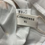 Commense Women's Daisy Printed Floral Short Dress Sz XS Black Yellow Summer NWT Photo 10