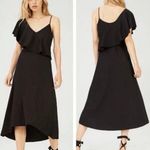 Club Monaco NEW  Emmerillo Dress Black Midi Size 2 Photo 1