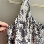 Tart Cinched Bubble Skirt Mini Dress, Alligator/Crocodile Print, Size Small Photo 7