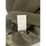 Army Green Satin Bomber Jacket Womens Size Medium Trucker Photo 12