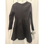 NWT Lulus Forever Chic Black Long Sleeve Dress Women’s Medium Lined Formal Dance Photo 5