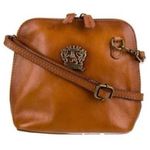 Pratesi Firenze Italian Made Leather Crossbody Purse 6x7 10oz Brown Photo 0