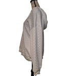 Source Unknown Unbranded XL Faux Knit Paw Print & Hearts Hoodie Photo 1