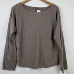 Vince NWT Boatneck Sweater Tan/Beige/Light Brown Pullover Sweater - Size Medium Photo 0