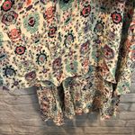 Saylor Women's Size Small Ellen Printed Ivory Maxi Tank Dress Photo 13