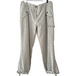 Reiss  Brianna Wool Blend Cropped Cargo Pants Size 10‎ Excellent Condition Photo 1