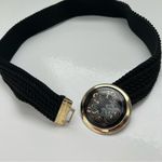 Gutos W Germany 1980s Vintage Art Nouveau waist belt, metal buckle,rope detail Gold Photo 2