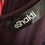 Eshakti  Pleated Midi Dress Women's Half Sleeve Purple Size Large? Photo 3