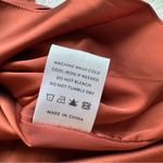 Baltic Born Celia Satin One Shoulder Midi Dress S Rust Pleated Belted Silky NWT Photo 8