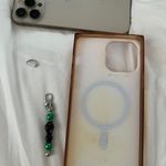 NWT one of a kind Angelas Designs black and purple skull cell phone charm Photo 3