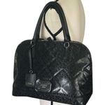 Guess Los Angeles Quilted monogram all over Shoulder Bag with Charm. Photo 5