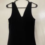 Dolce & Gabbana  wool black knit sleeveless vneck midi dress size US 6 Photo 2