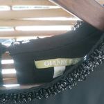 Gianni Bini  M Black Beaded Collar Evening Dress Photo 5