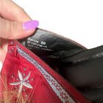 SO Vintage Y2K Beaded Wooden Heels 8 Bohoemian Photo 6