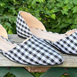 Forever 21  Slip on * Black/White Checkered Shoes Sz 7.5 NWOT Photo 0