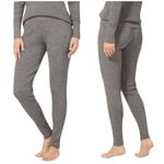 TOMMY JOHN Ribbed Heather Gray Lounge Knit Leggings Jogger Sweatpants Size M Size M Photo 1