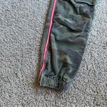 Sundry  Camo Cotton Twill Zip Jogger Pants w/ Color Side Stripe Size 25 Photo 2