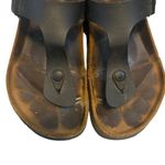 Birkenstocks Gizeh Birko-Flor black size 41 = women’s 10.5 Photo 4