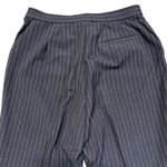 East 5th Womens Pin Stripe Hi Rise Straight Leg Dress Pants Blue Size 10 EUC Photo 4