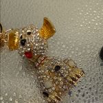 Gold and Red Dog Keychain Photo 5