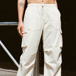 REWASH  Women's Cream Cargo Pants Photo 0