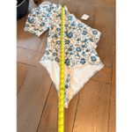 Free People NWT Somethin' 'Bout You Floral One Shoulder Bodysuit size Medium Photo 6